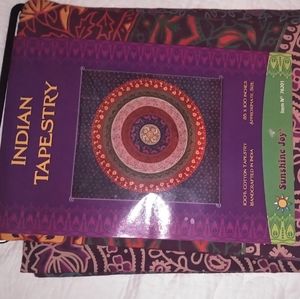 Indian Tapestry Concert Blanket Bed Spread 85x100